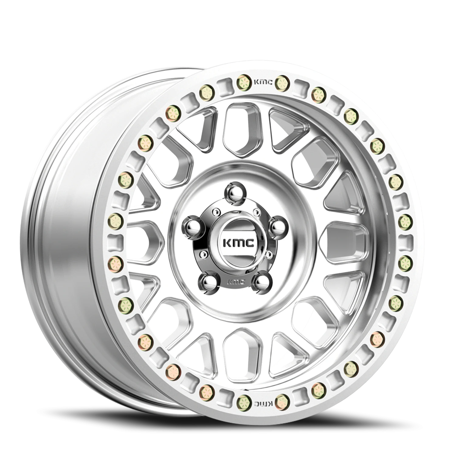 KMC Grenade Desert Beadlock 20x9" 5x127mm 71.5mm CB -12mm Machined