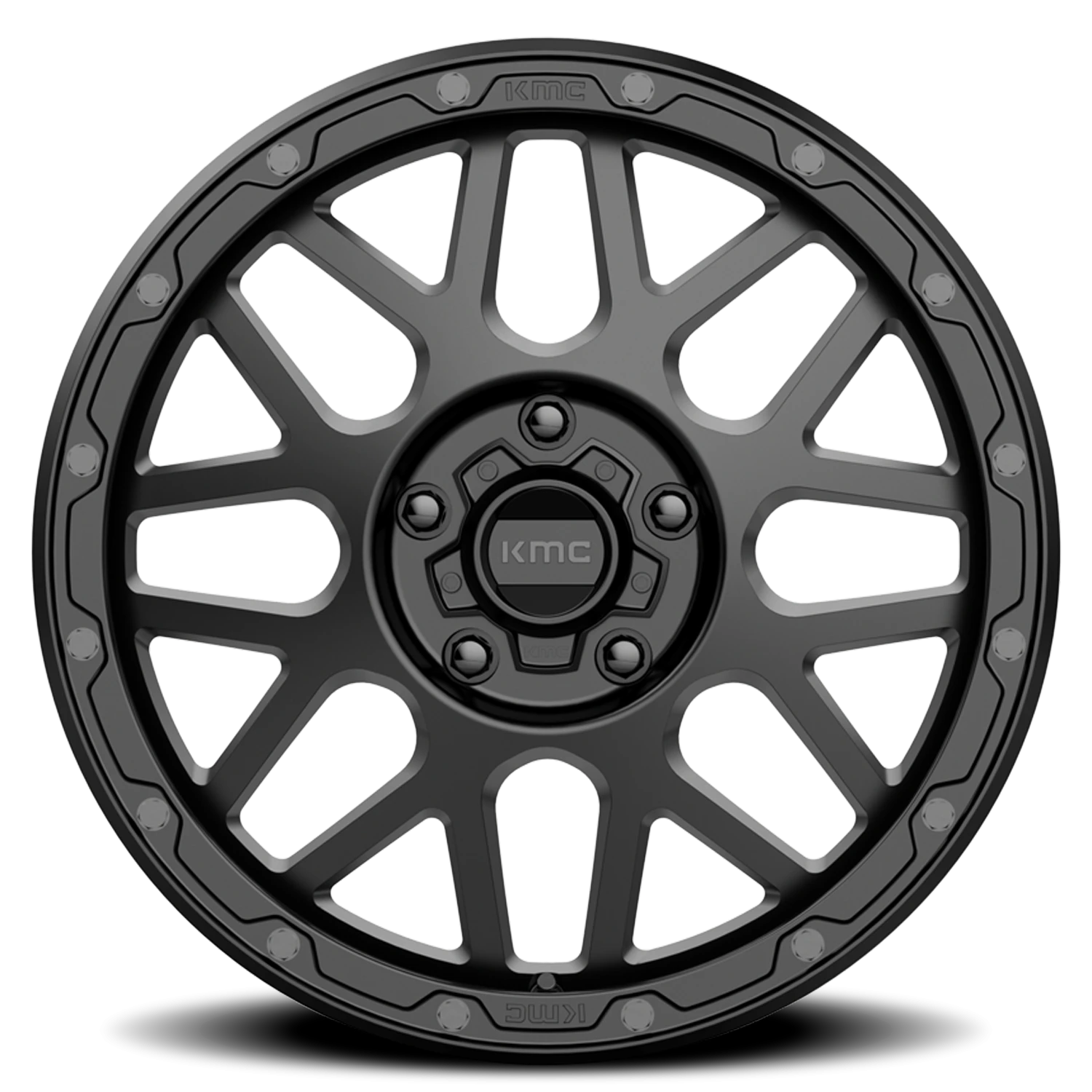 KMC Grenade Off-Road 17x8.5" 5x127mm 78.3mm CB 0mm Matte Black