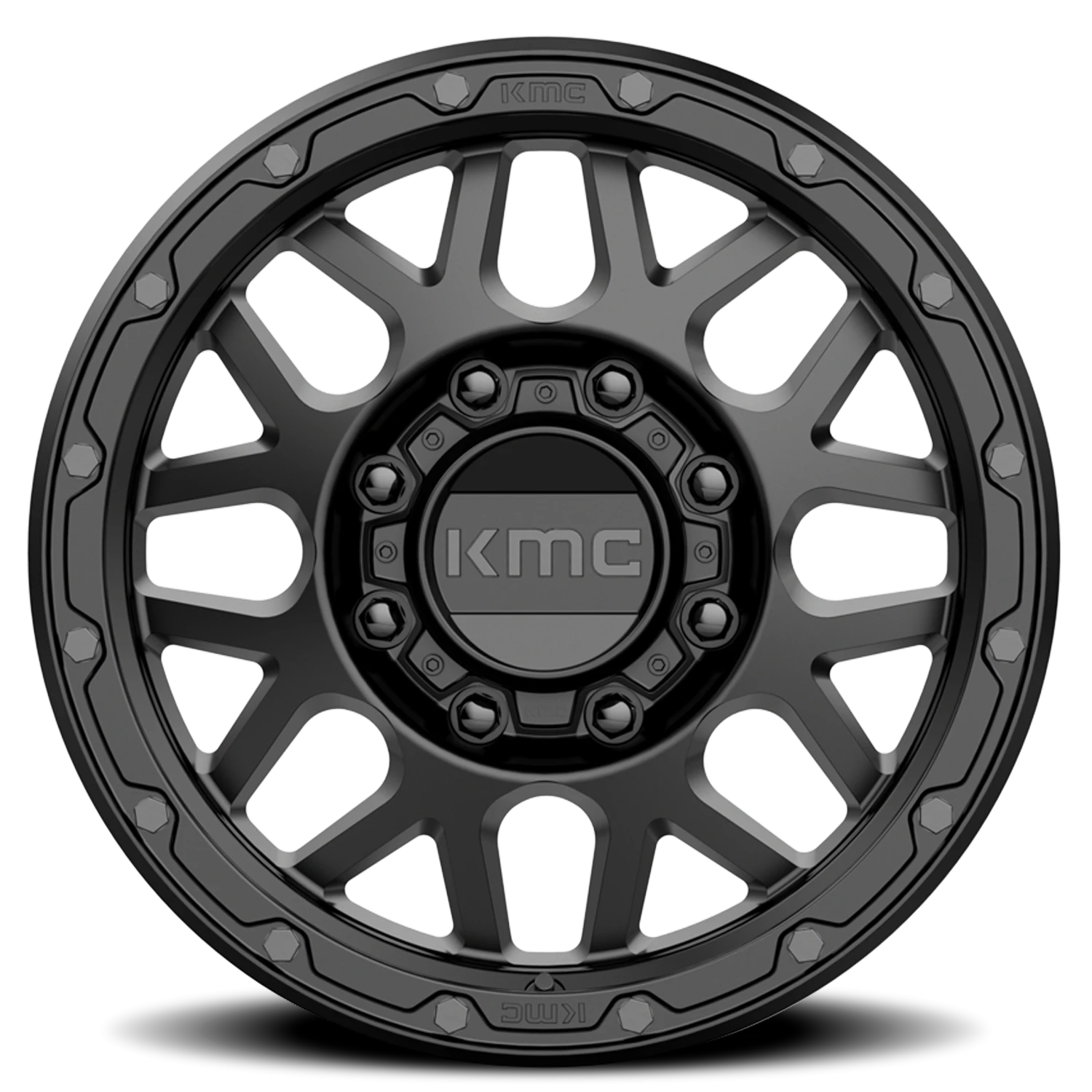 KMC Grenade Off-Road 17x8.5" 8x170mm 125.5mm CB 0mm Matte Black