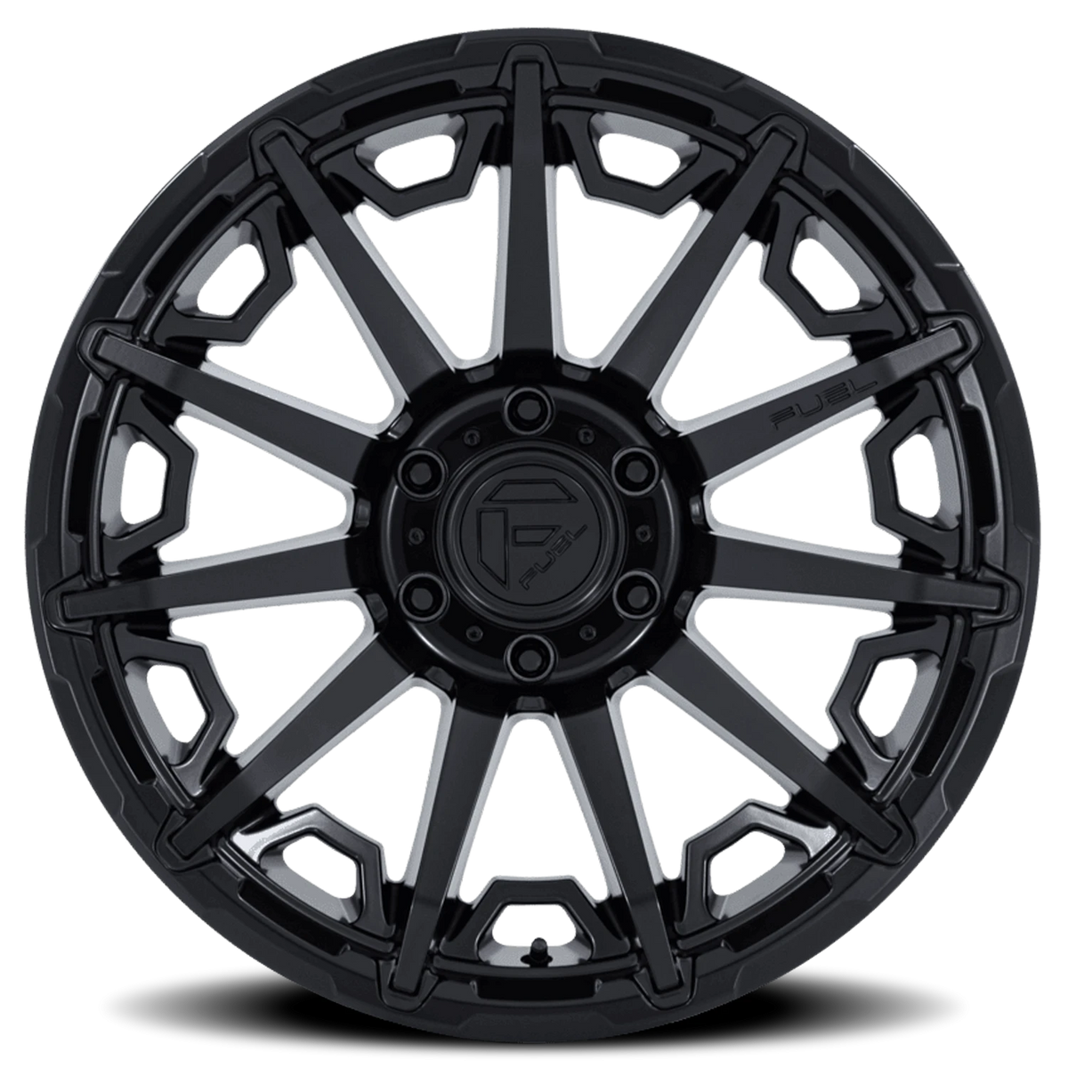 Fuel Grip 20x9 +1 5x127mm 71.5mm Blackout