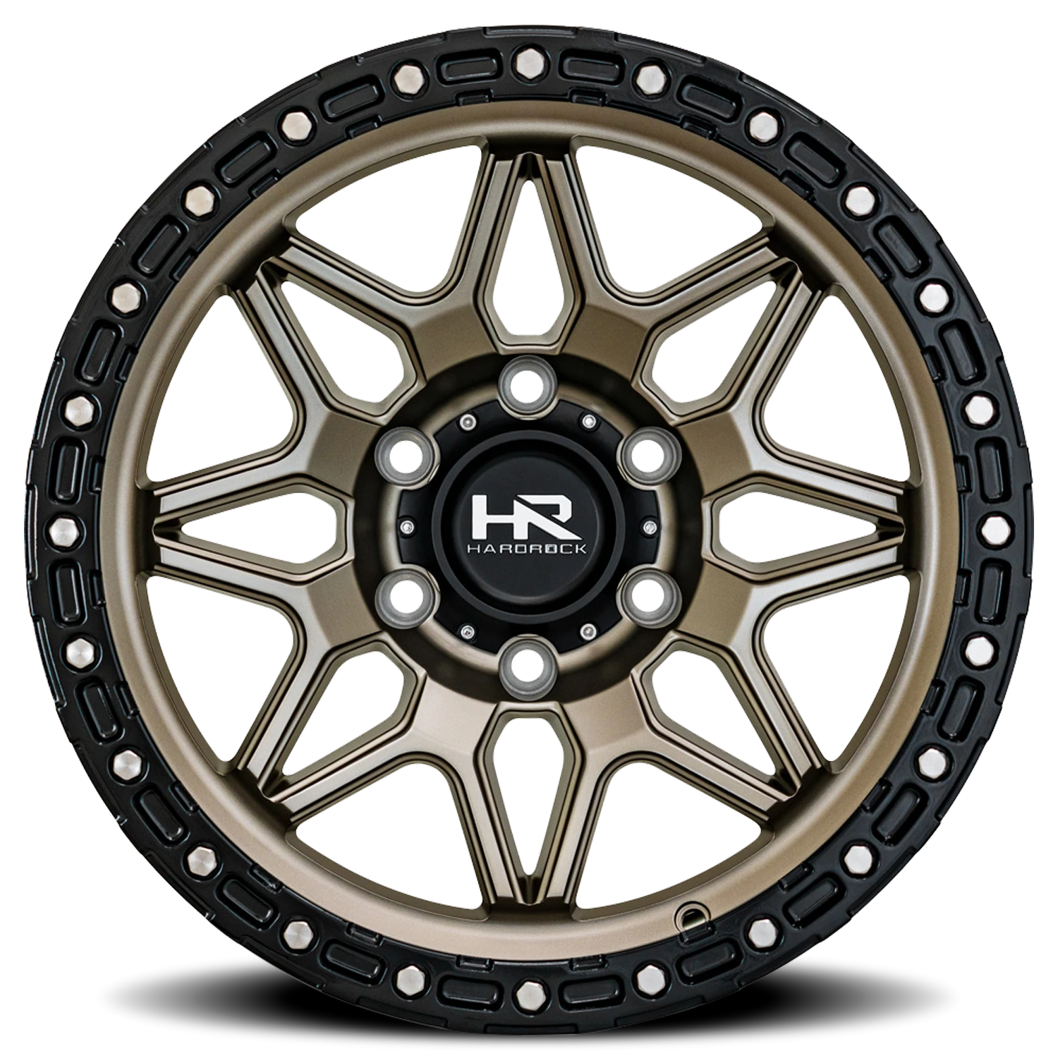 Hardrock Offroad H105 17x9" 6x135mm 87.1mm CB -12mm Matte Bronze