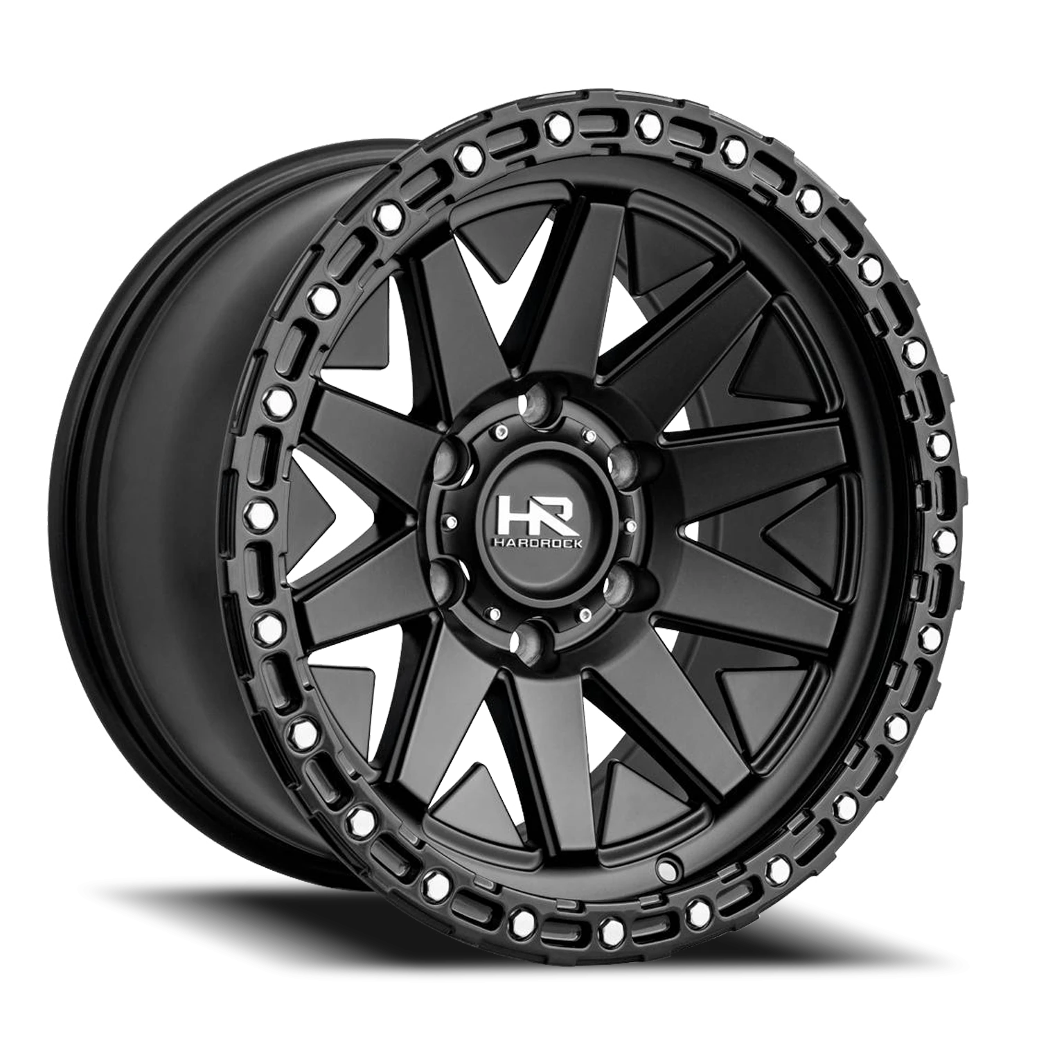 Hardrock Offroad H106 17x9" 5x127mm 78.1mm CB +1mm Matte Black