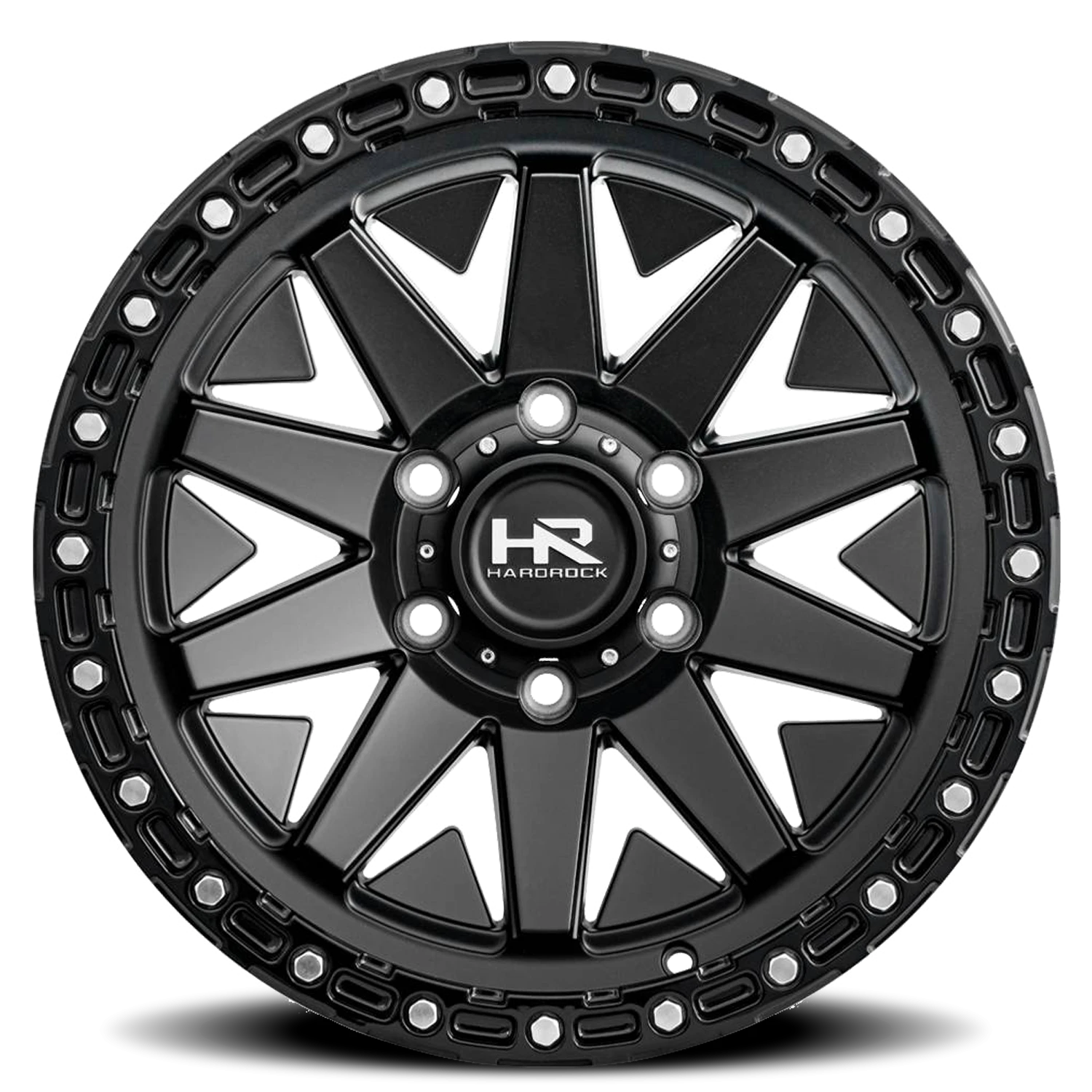 Hardrock Offroad H106 17x9" 5x127mm 78.1mm CB +1mm Matte Black