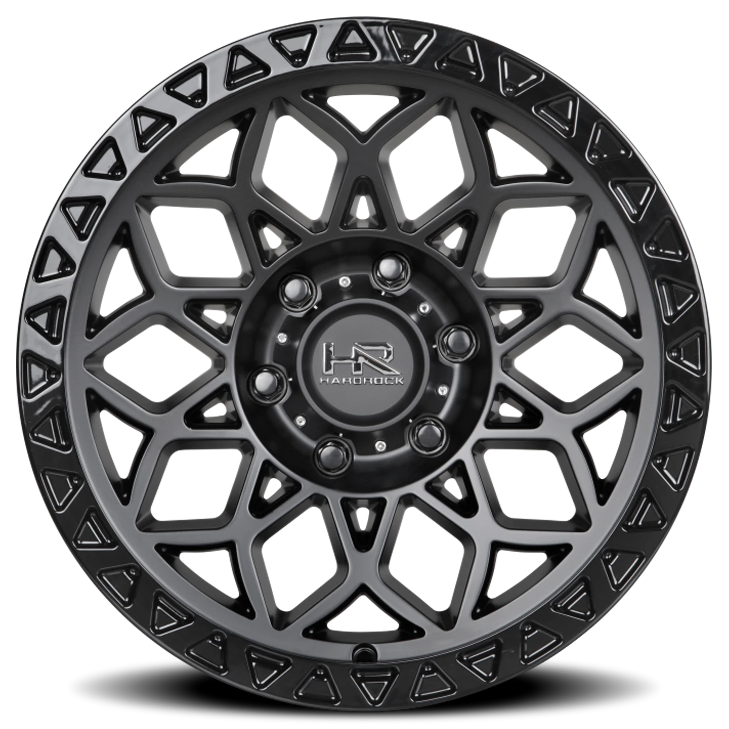 Hardrock Offroad H108 17x9" 6x135mm 135mm CB +1mm Matte Black