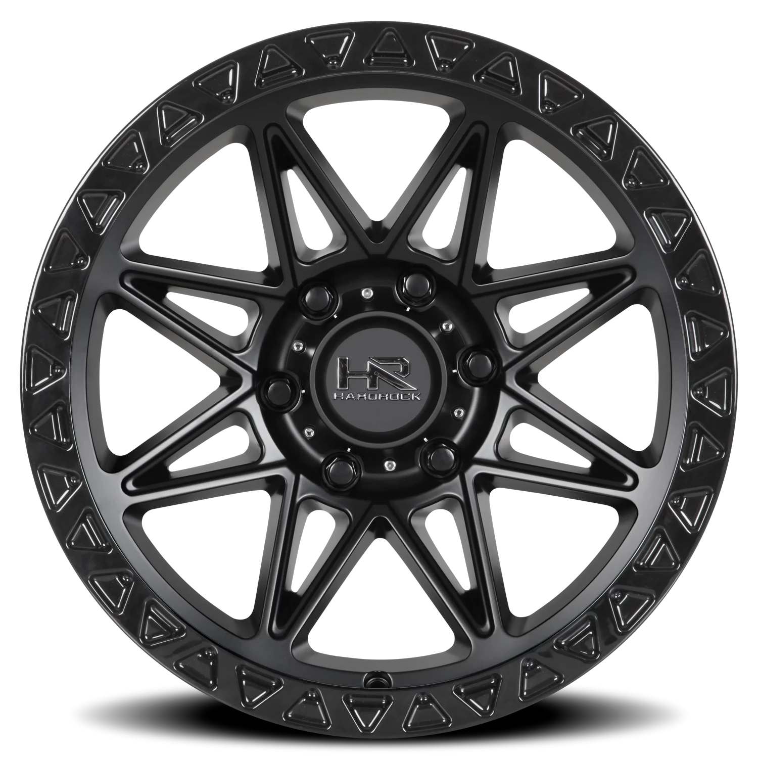 Hardrock Offroad H109 17x9" 6x139.7mm 139.7mm CB +1mm Matte Black