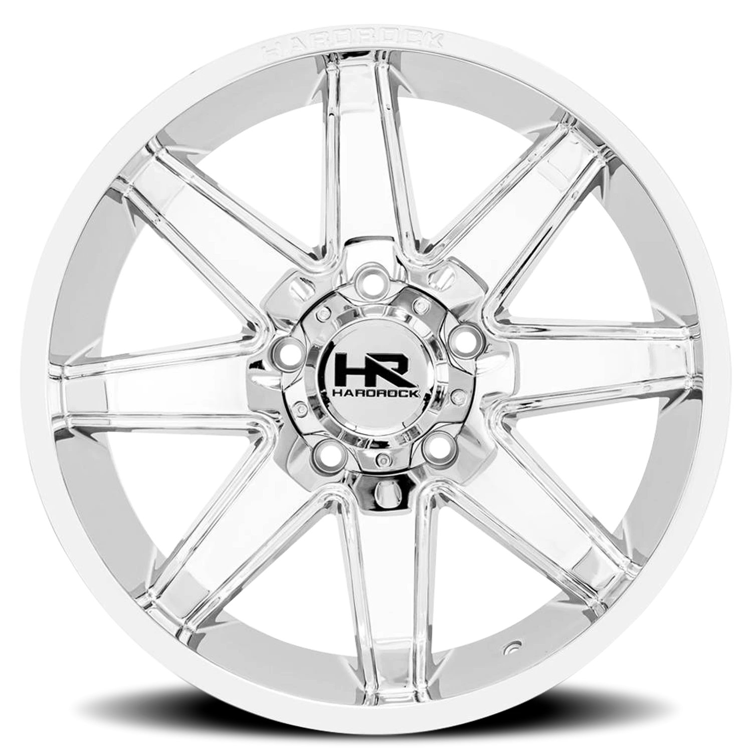 Hardrock Offroad Painkiller Xposed H502 20x9" 5x127mm 78.1mm CB 0mm Chrome