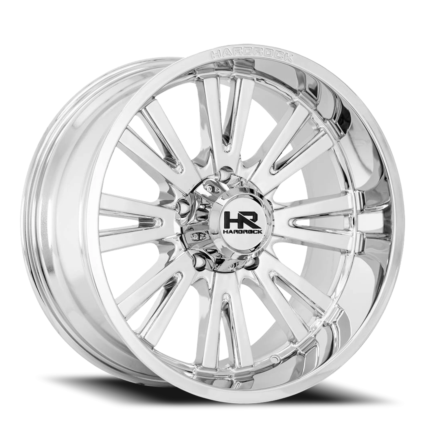 Hardrock Offroad Spine Xposed H503 20x9" 6x120mm 66.9mm CB 0mm Chrome