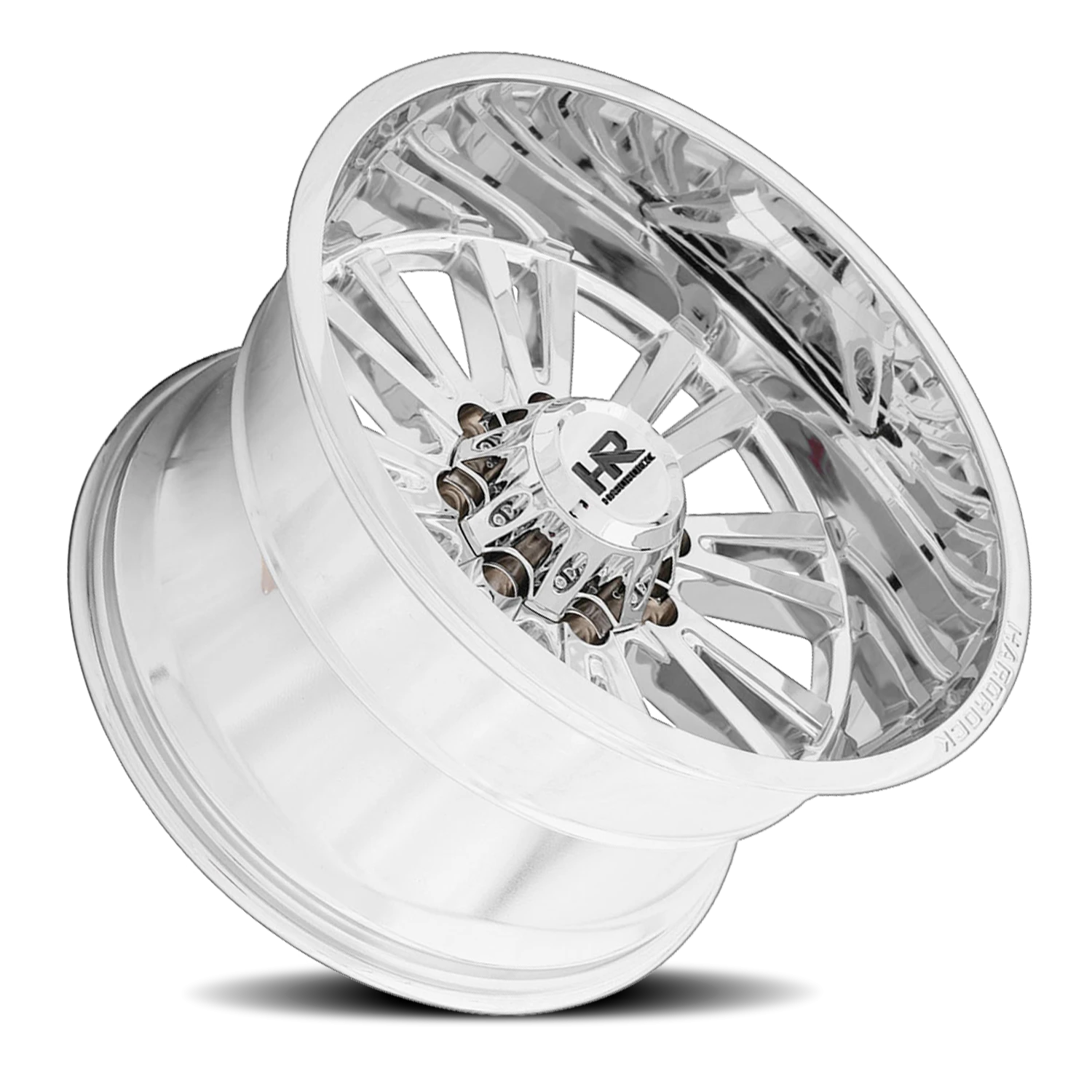 Hardrock Offroad Spine Xposed H503 20x12" 8x180mm 124.3mm CB -44mm Chrome
