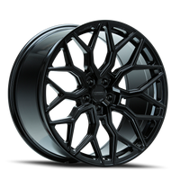 Vossen Wheels HF2 GB 22x10.5 +20 5x130mm 84.1mm Gloss Black - Wheel Warehouse