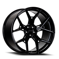 Vossen Wheels HF5 GB 24x10 +15 5x130mm 84.1mm Gloss Black - Wheel Warehouse