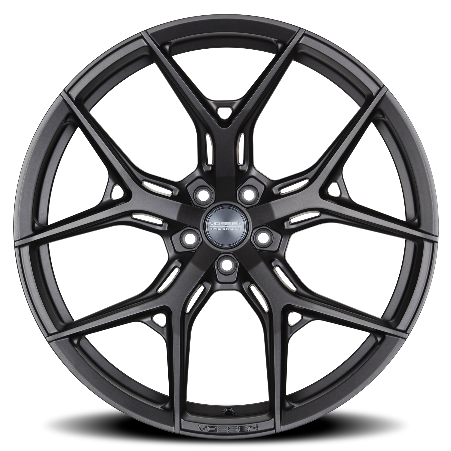Vossen Wheels HF5 MG 22x9 +30 5x120mm 72.56mm Matte Gunmetal - Wheel Warehouse