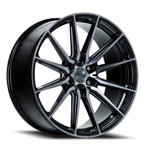 Vossen HF6-1 20x9.5" 6x135mm 87.1mm CB +15mm Gloss Black Tinted