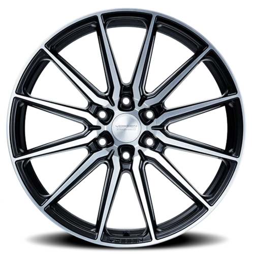 Vossen HF6-1 20x9.5" 6x139.7mm 106.1mm CB +15mm Matte Black Brushed