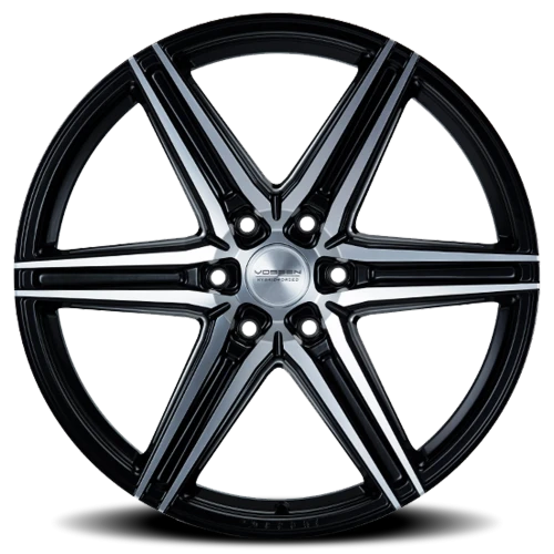 Vossen HF6-2 20x9.5" 6x135mm 87.1mm CB +15mm Matte Black Brushed