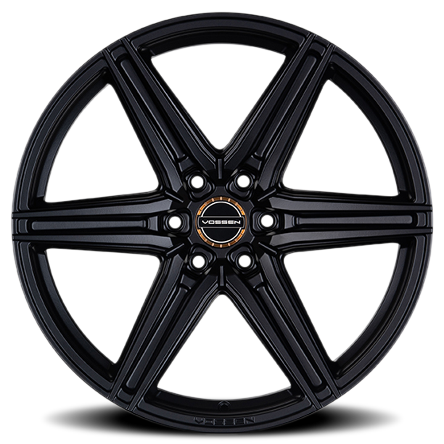 Vossen Wheels HF6-2 SB 24x10 +25 6x139.7mm 106.1mm Satin Black - Wheel Warehouse