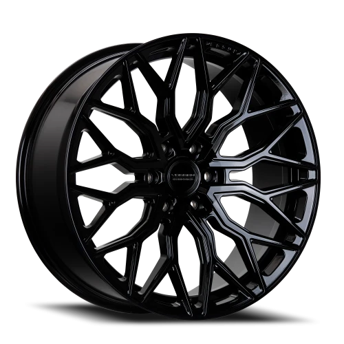Vossen HF6-3 22x9.5" 6x139.7mm 106.1mm CB +20mm Gloss Black