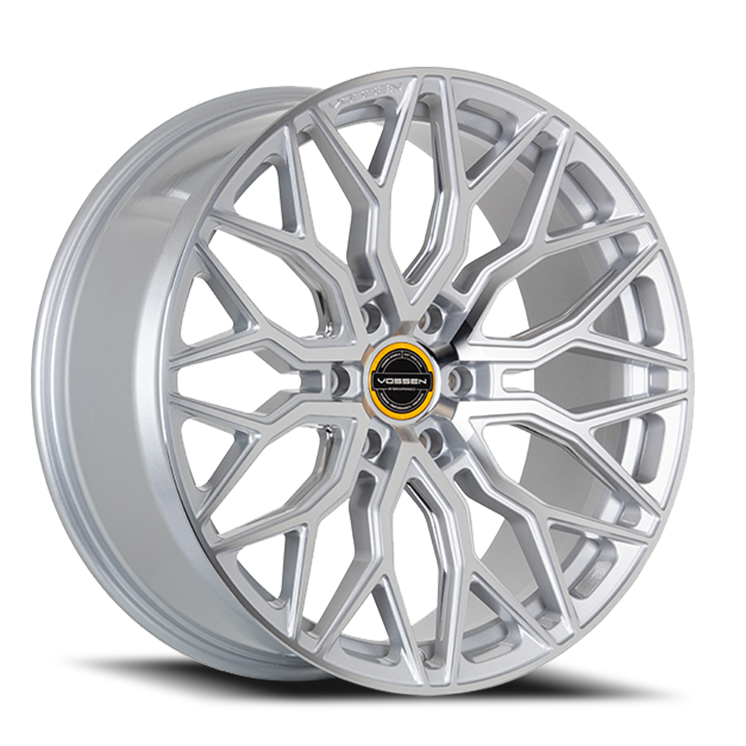 Vossen Wheels HF6-3 SP 24x10 +25 6x135mm 87.1mm Silver Polished - Wheel Warehouse