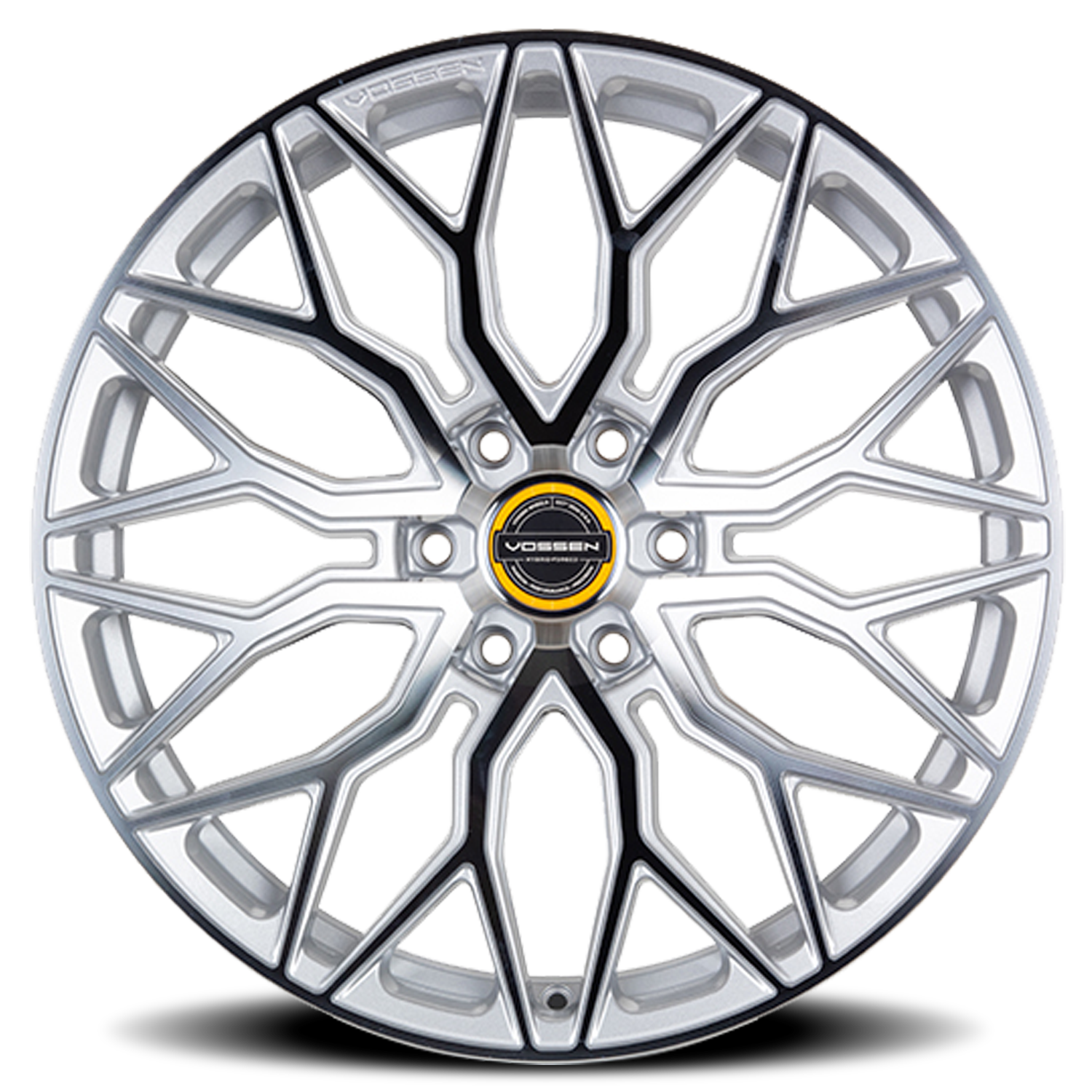 Vossen Wheels HF6-3 SP 24x10 +25 6x135mm 87.1mm Silver Polished - Wheel Warehouse