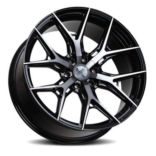 Vossen HF6-4 22x9.5" 6x139.7mm 106.1mm CB +20mm Gloss Black Tinted