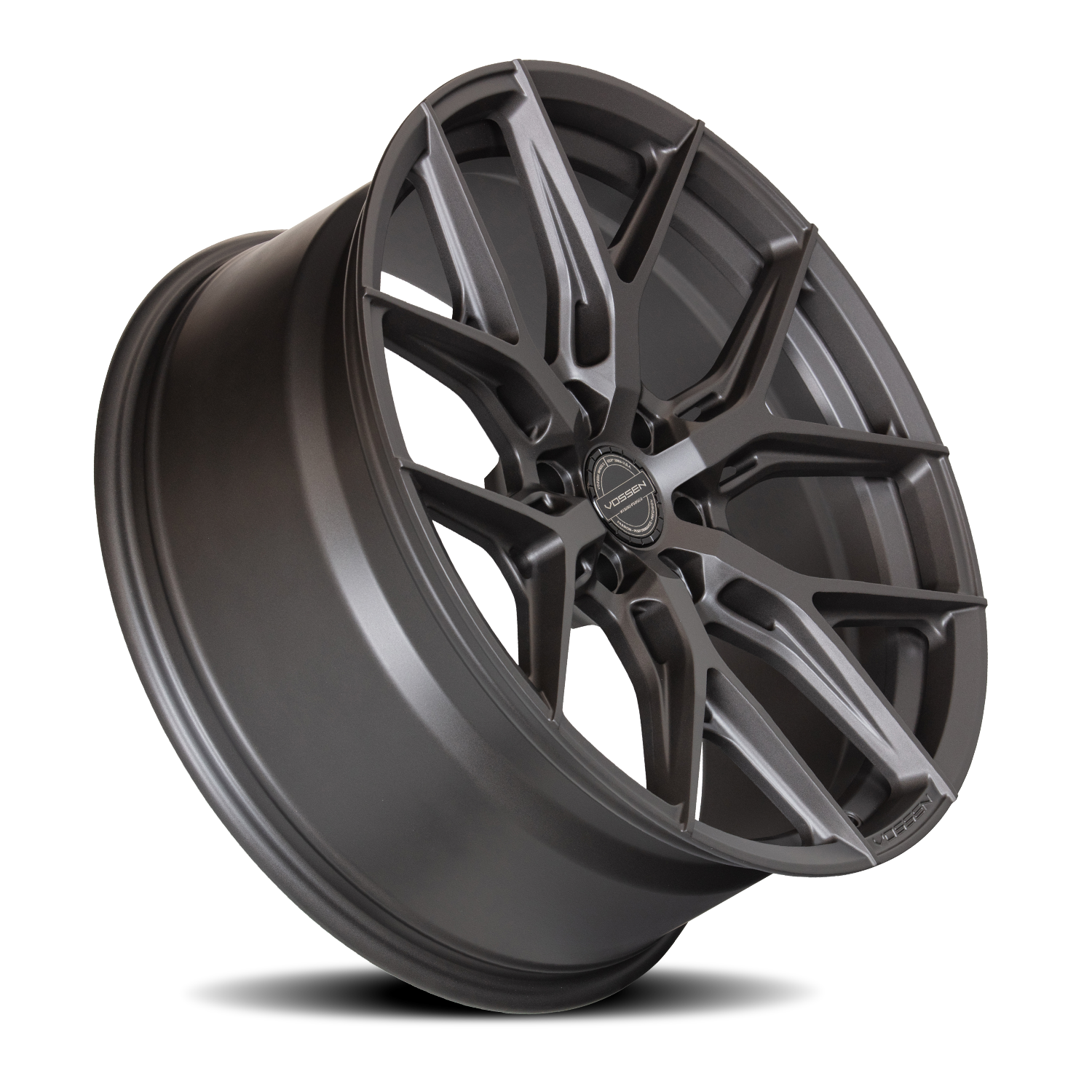 Vossen Wheels HF6-4 MG 20x9 +18 6x139.7mm 106.1mm Matte Gunmetal - Wheel Warehouse