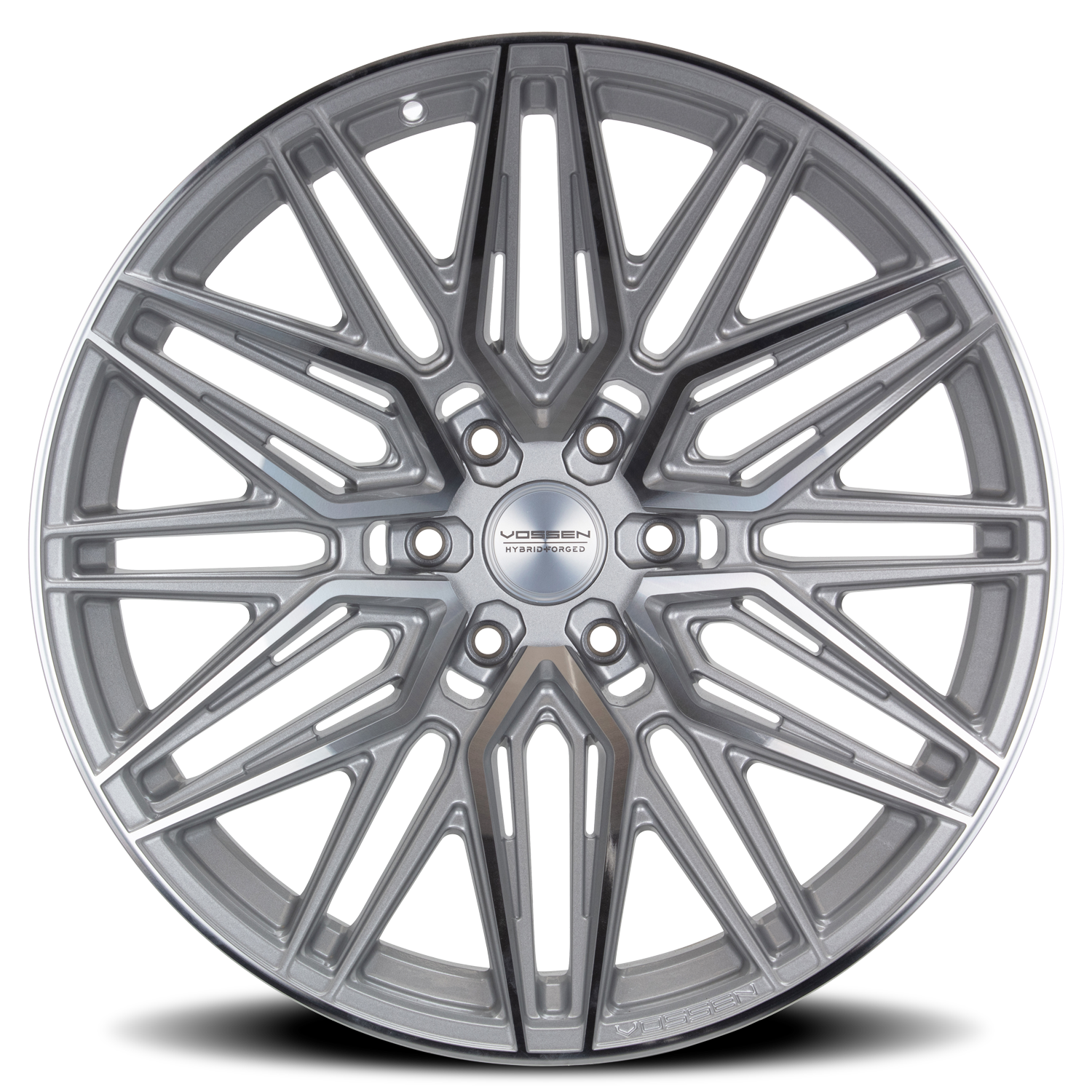 Vossen Wheels HF6-5 SP 20x9.5 +15 6x139.7mm 106.1mm Silver Polished - Wheel Warehouse