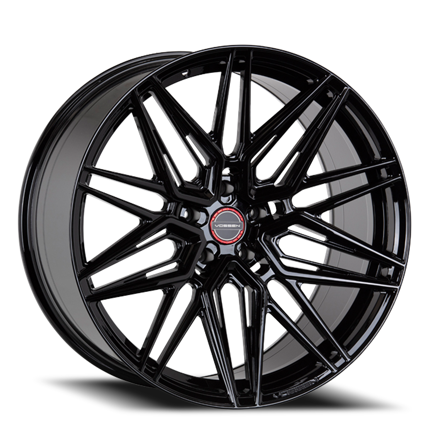Vossen Wheels HF7 GB 22x9 +30 5x120mm 72.56mm Gloss Black - Wheel Warehouse