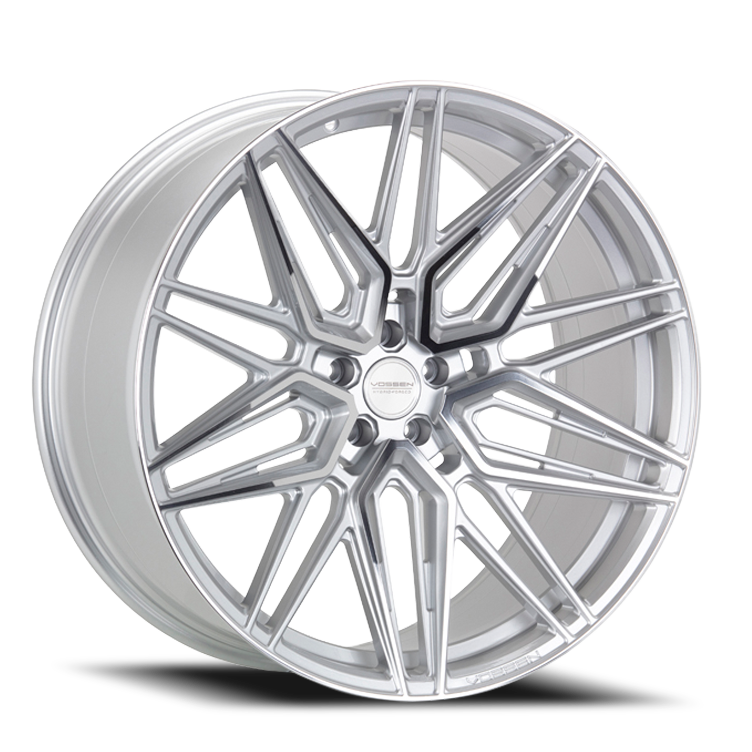 Vossen Wheels HF7 SP 20x10.5 +25 5x112mm 66.5mm Silver Polished - Wheel Warehouse