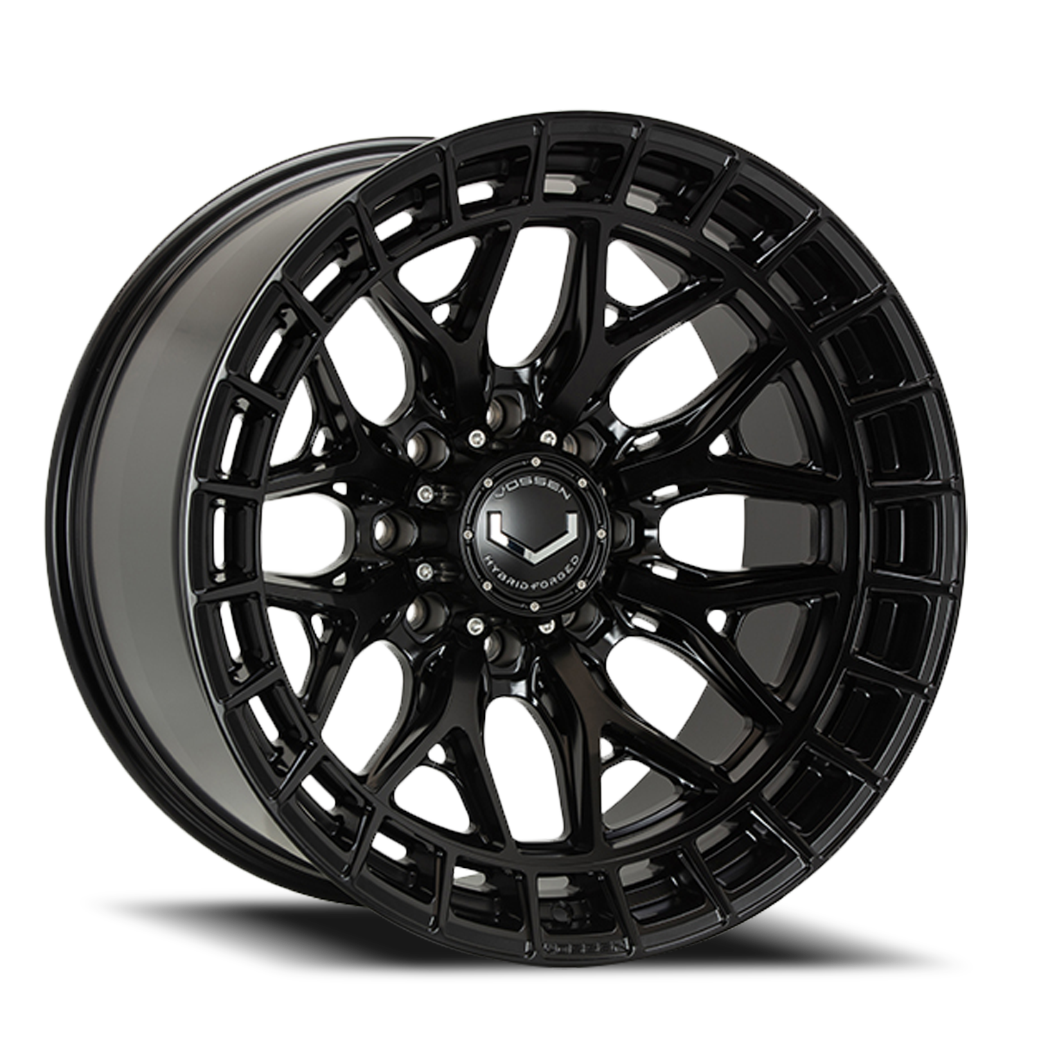 Vossen Wheels HFX1 SB 22x12 -44 8x165.1mm 125.1mm Satin Black - Wheel Warehouse