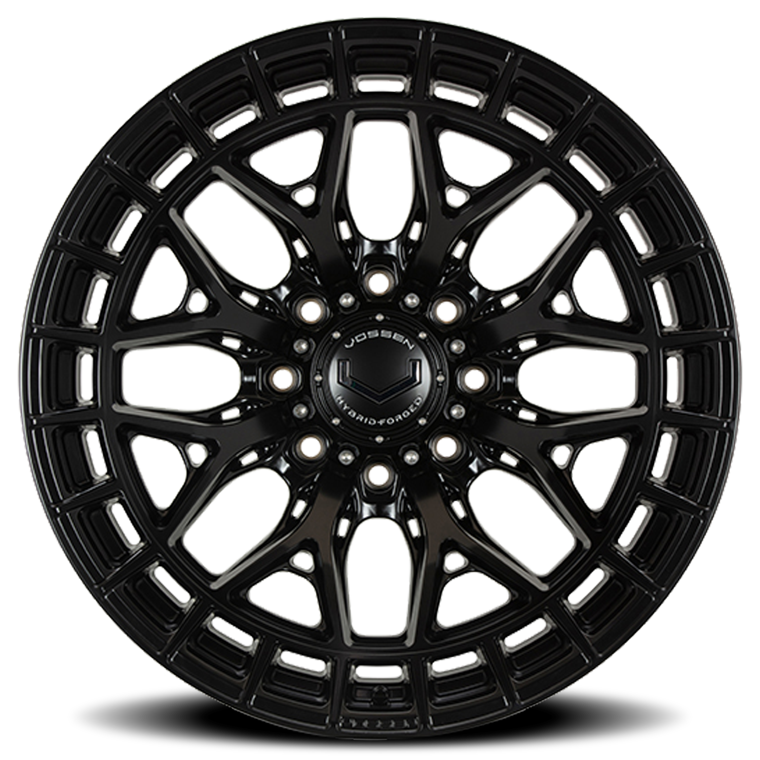 Vossen Wheels HFX1 SB 22x12 -44 8x165.1mm 125.1mm Satin Black - Wheel Warehouse