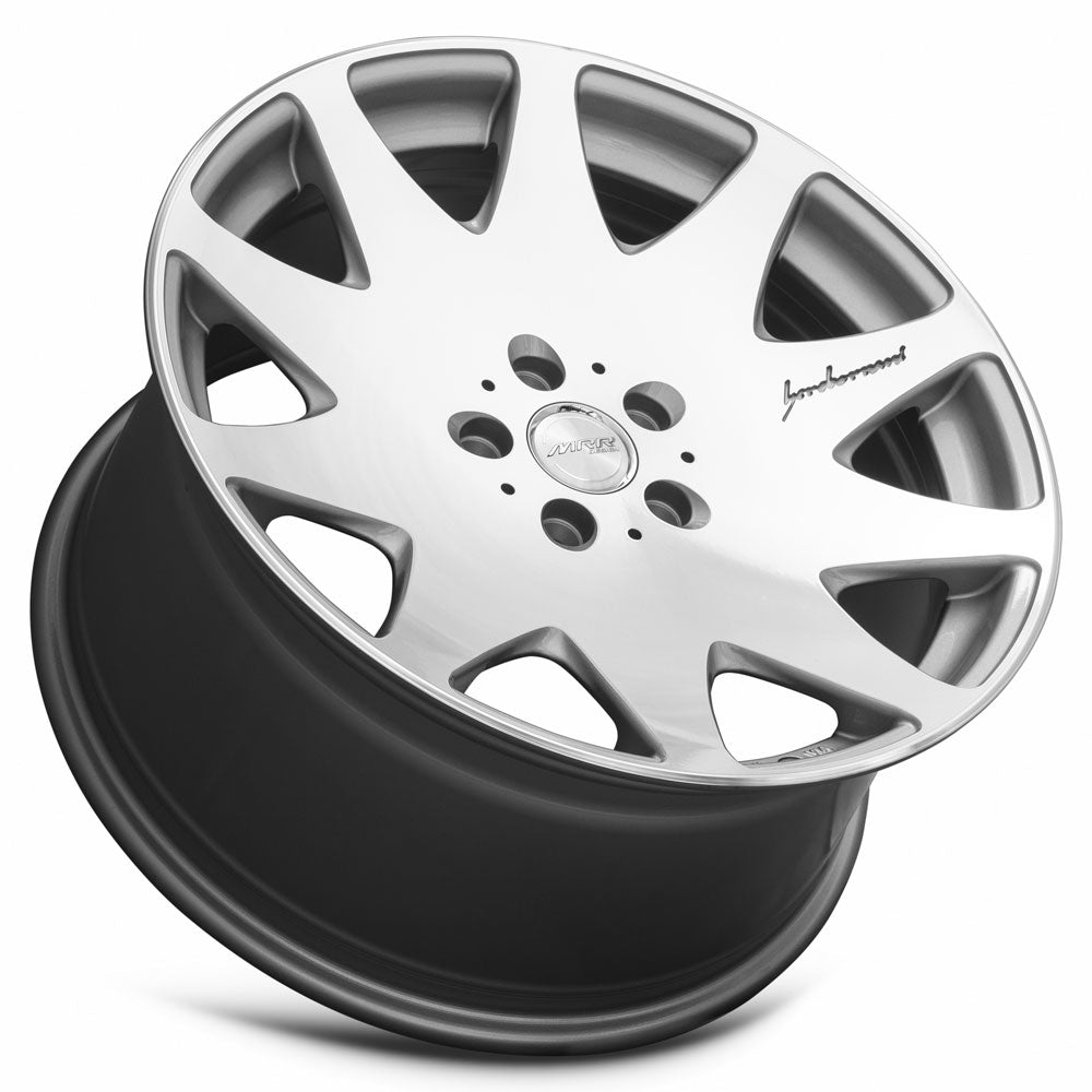 MRR HR3 20x9.5 20-45 mm 66.6 - 74.1mm Silver Machined Face