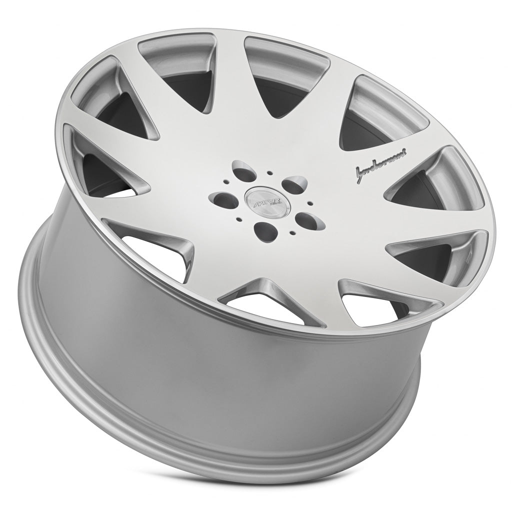MRR HR3 22x10.5 24 5x114.3mm 73.1mm Silver Machined Face