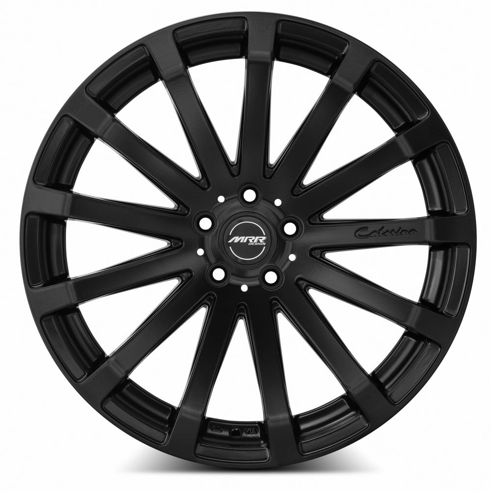 MRR HR9 20x9.5 20 5x114.3mm 73.1mm Matte Black