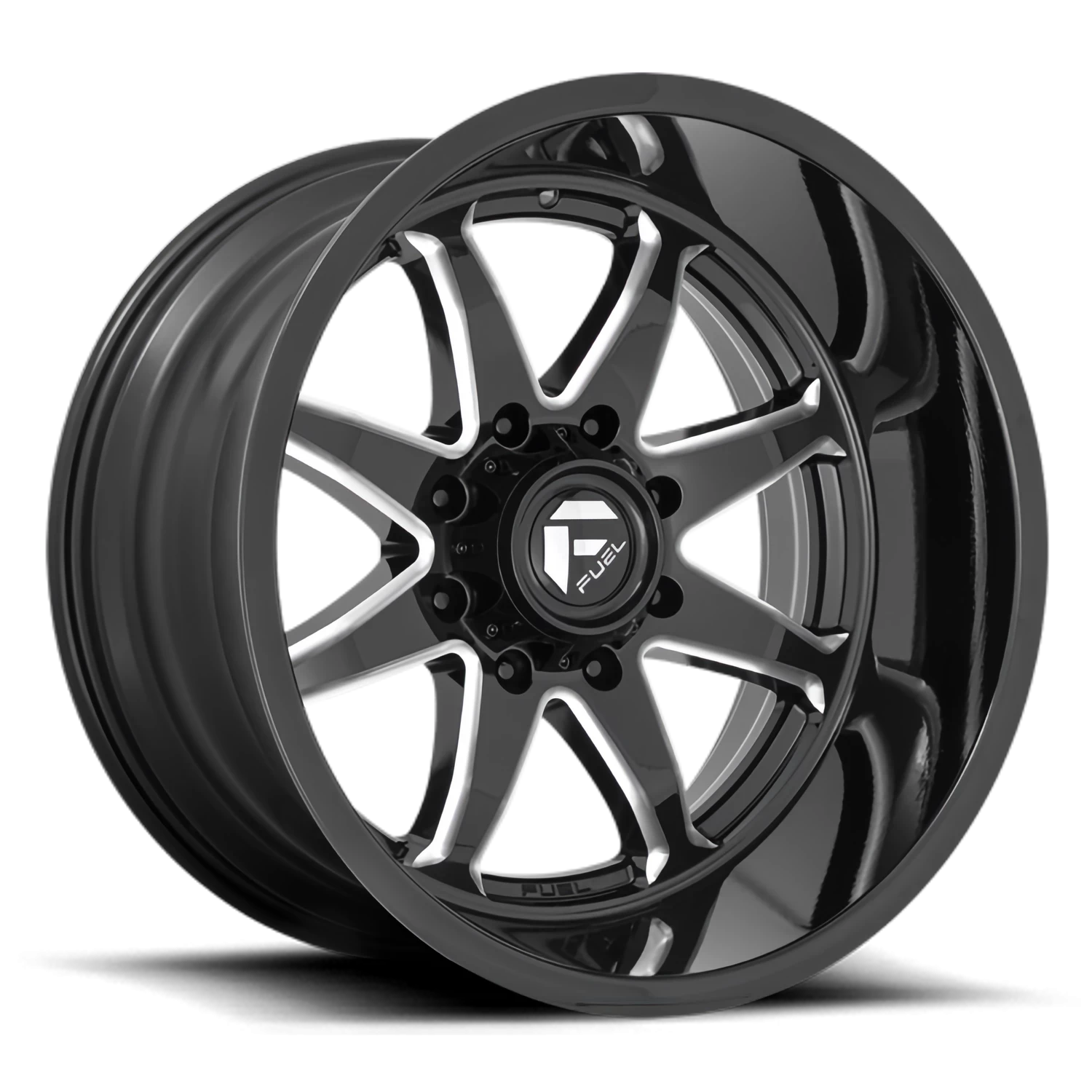 Fuel Hammer 20x10" 6x139.7mm 106.1mm CB -18mm Gloss Black Milled
