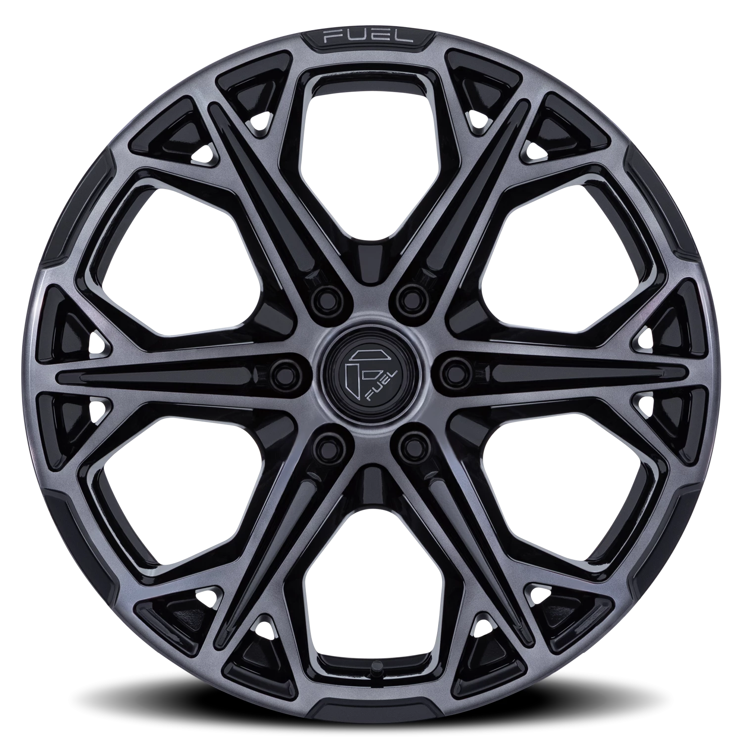 Fuel Hammerhead 20x9" 6x139.7mm 106.1mm CB +20mm Gloss Black Dark Tinted Clear