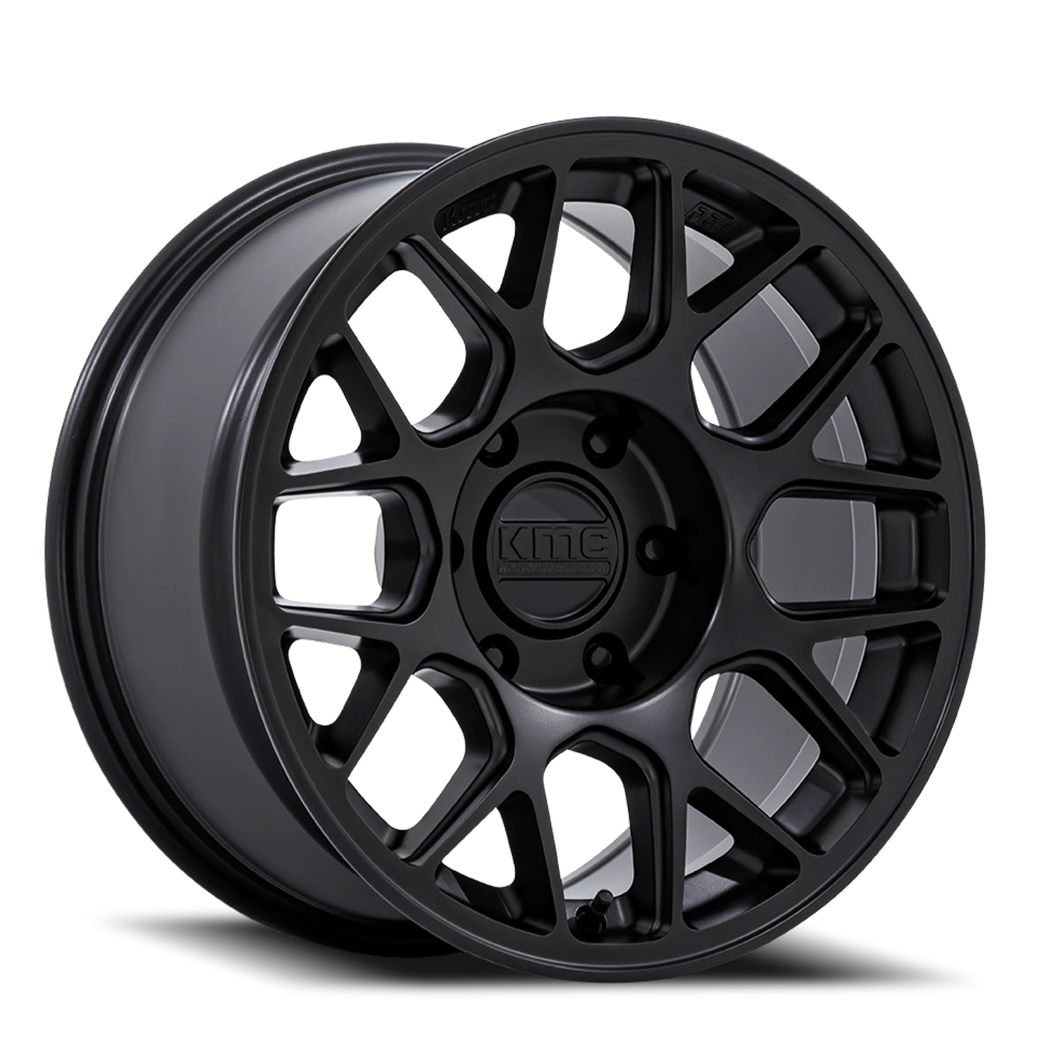 KMC Hatchet KM730MX 17x8.5 -10 6x139.7mm 106.1mm Matte Black