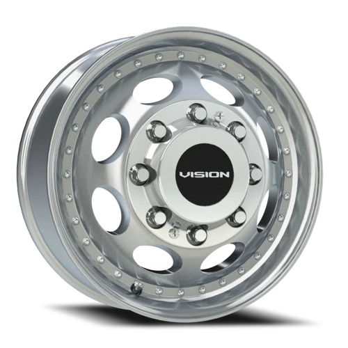 Vision 181 17x6.5 +121 8x165.1mm 125.2mm Machined