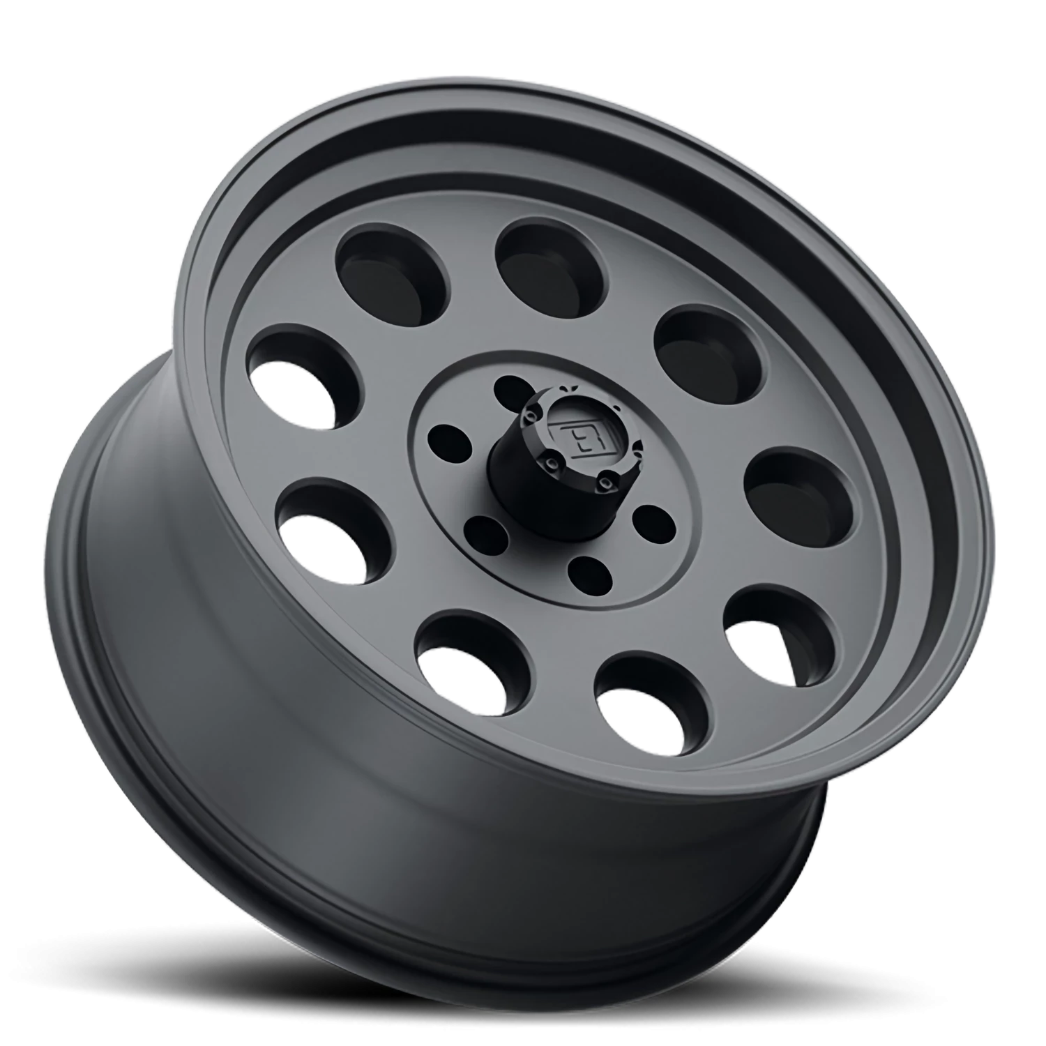 Level 8 Hauler MB 15x8 -30 5x127mm 71.6mm Matte Black