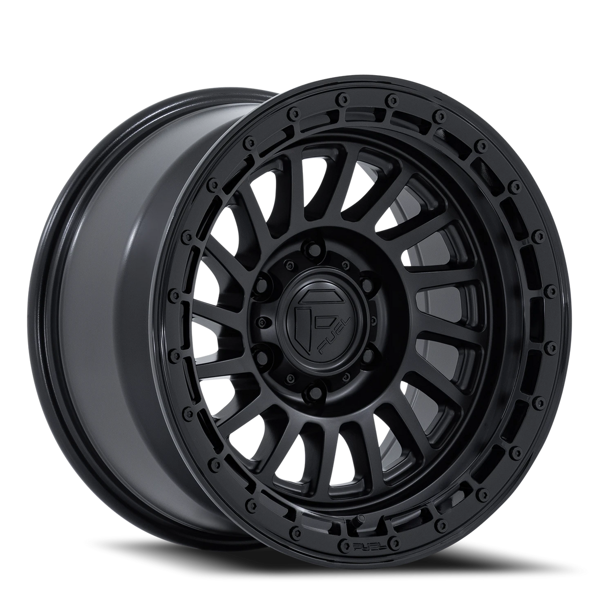 Fuel Havoc 18x9 +1 5x127mm 71.5mm Matte Black Gloss Black Lip