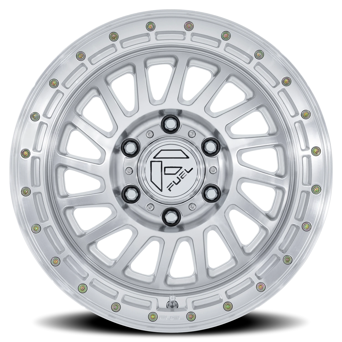 Fuel Havoc 17x9 -12 5x127mm 71.5mm Gloss Silver Machined