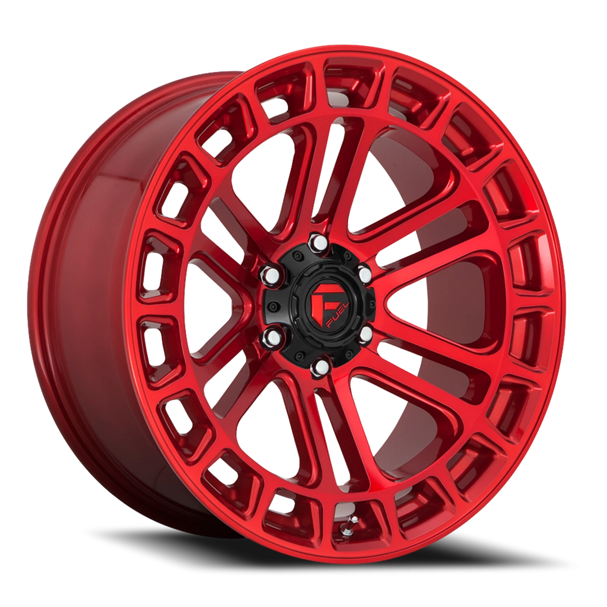 Fuel Heater 18x9 +1 6x139.7mm 106.1mm Machined Candy Red