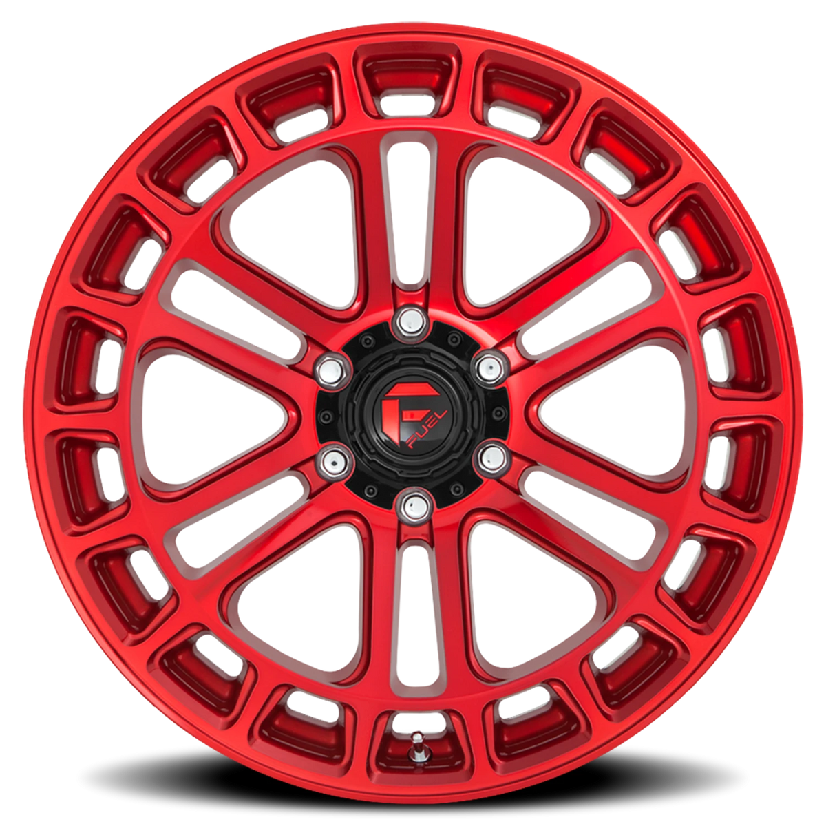 Fuel Heater 20x9 +1 6x139.7mm 106.1mm Machined Candy Red