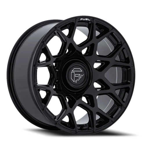 Fuel Heist 20x9 +1 6x135mm 106.1mm Gloss Black