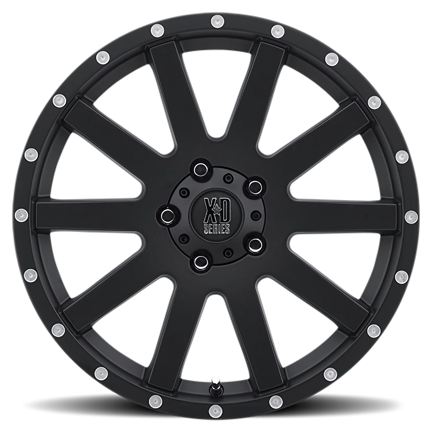 XD Series Heist 20x10" 5x127mm 78.3mm CB -24mm Satin Black