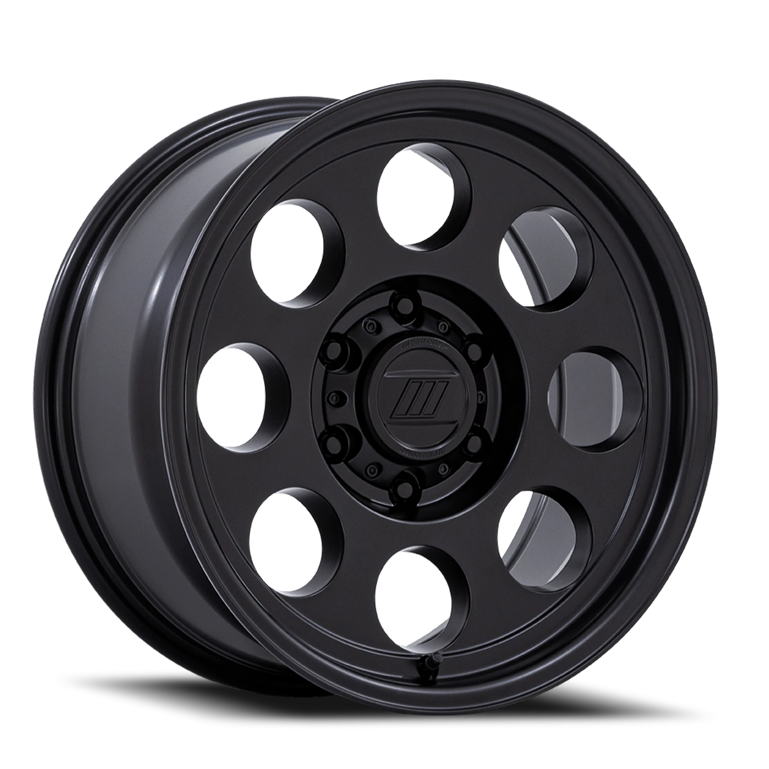 Pro Comp Heritage PA201 17x9" 5x127mm 71.5mm CB -12mm Matte Black