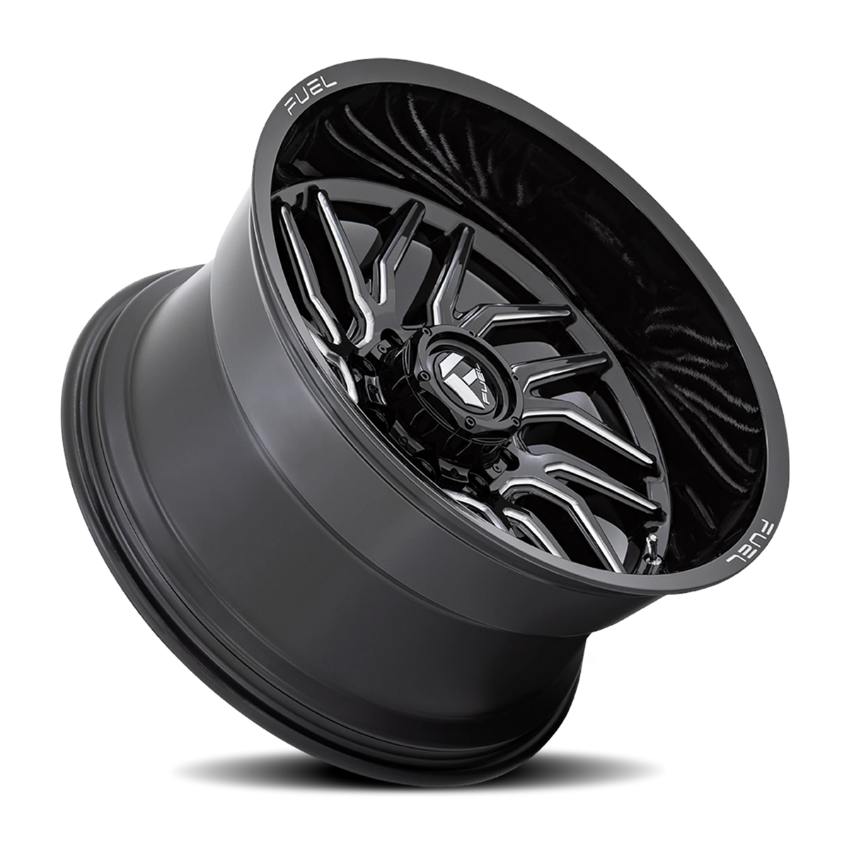 Fuel Hurricane 20x10 -18 5x150mm 110.1mm Gloss Black Milled