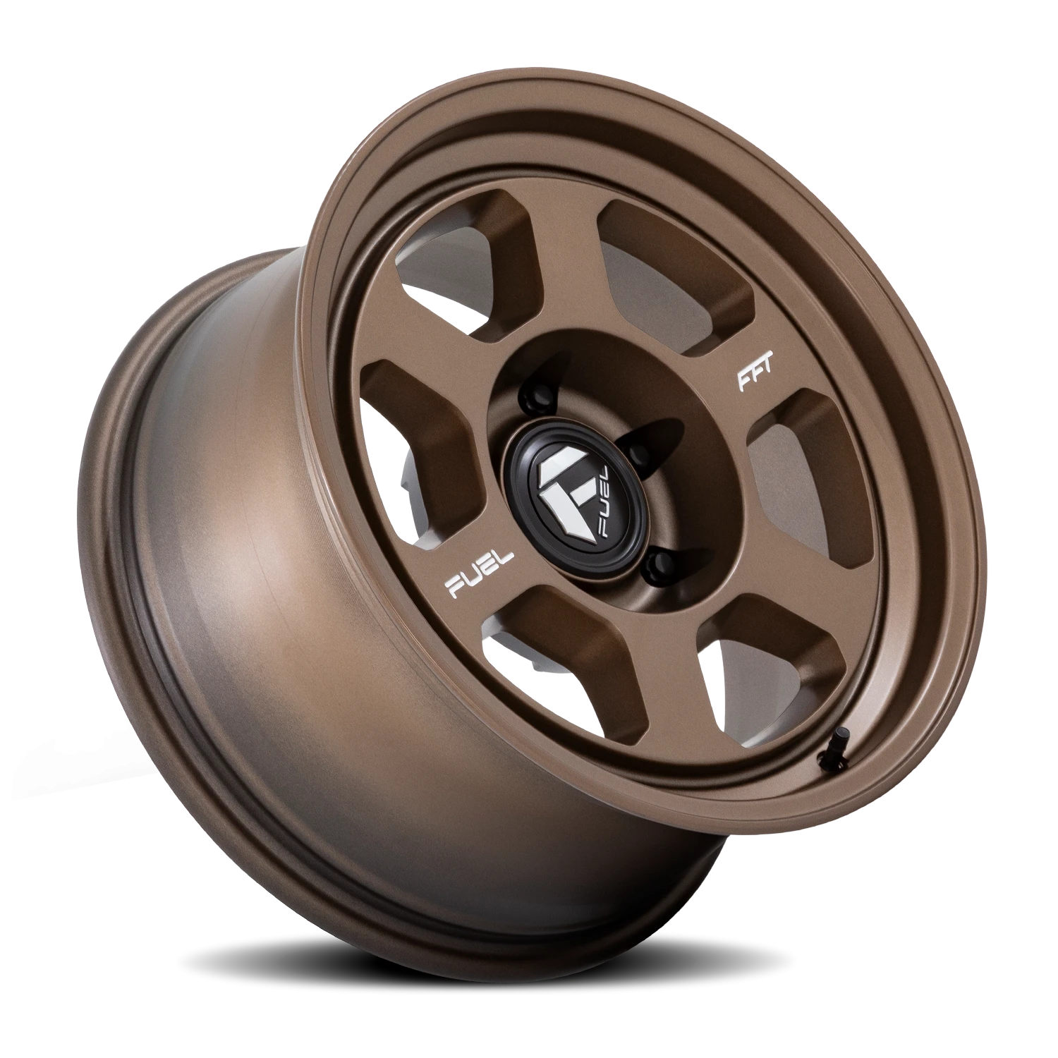 Fuel Hype 18x8.5" 6x139.7mm 106.1mm CB -10mm Matte Bronze