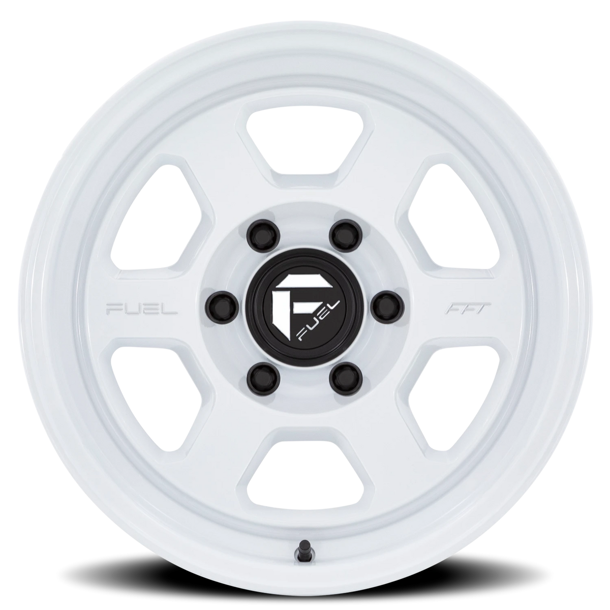 Fuel Hype 17x8.5 +10 5x127mm 71.5mm Gloss White