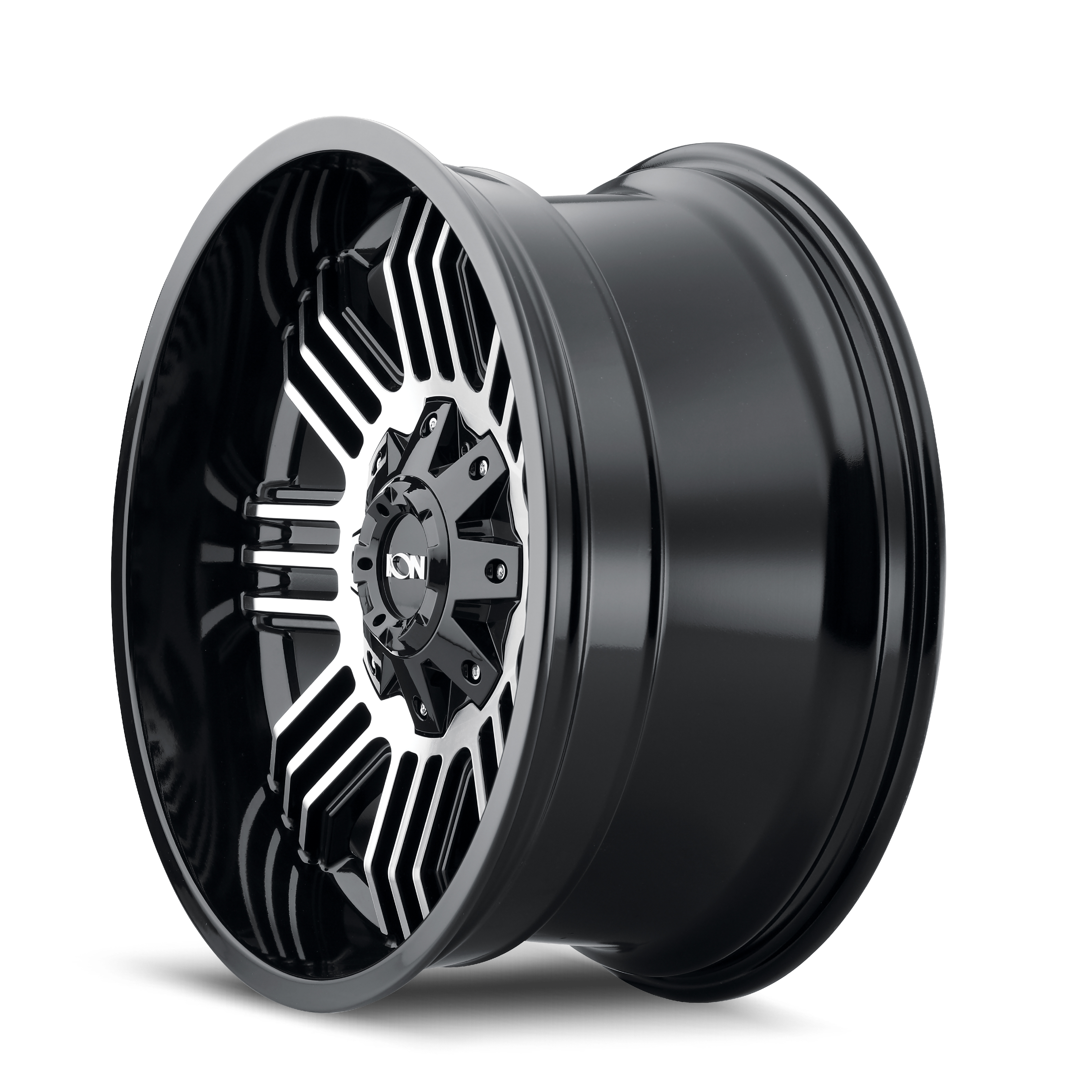 Ion 144 Satin Black Machined 20x9 6x135/6x139.7 18mm 106mm