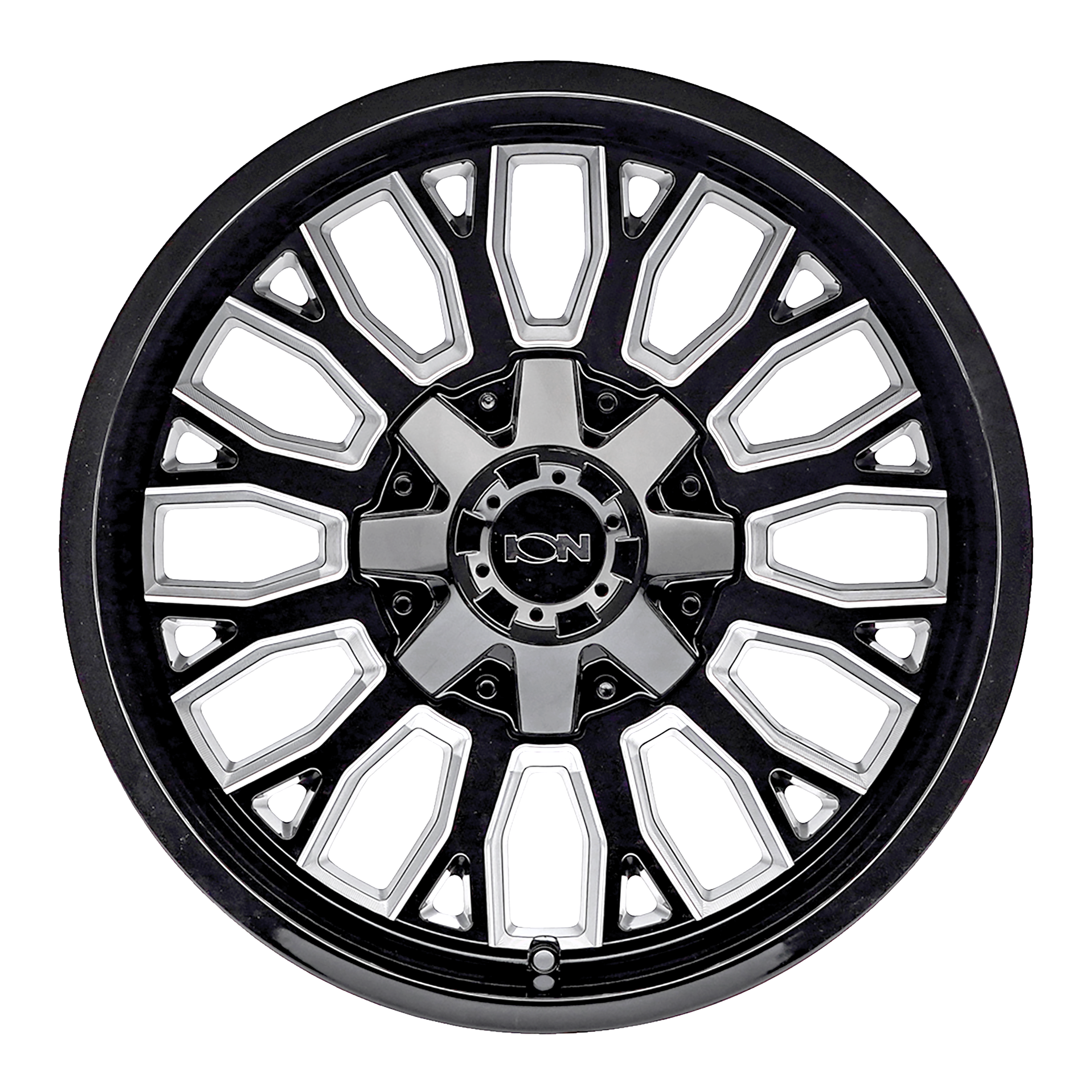 Ion 152 Gloss Black Milled 20x9 8x165.1 0mm 125.2mm