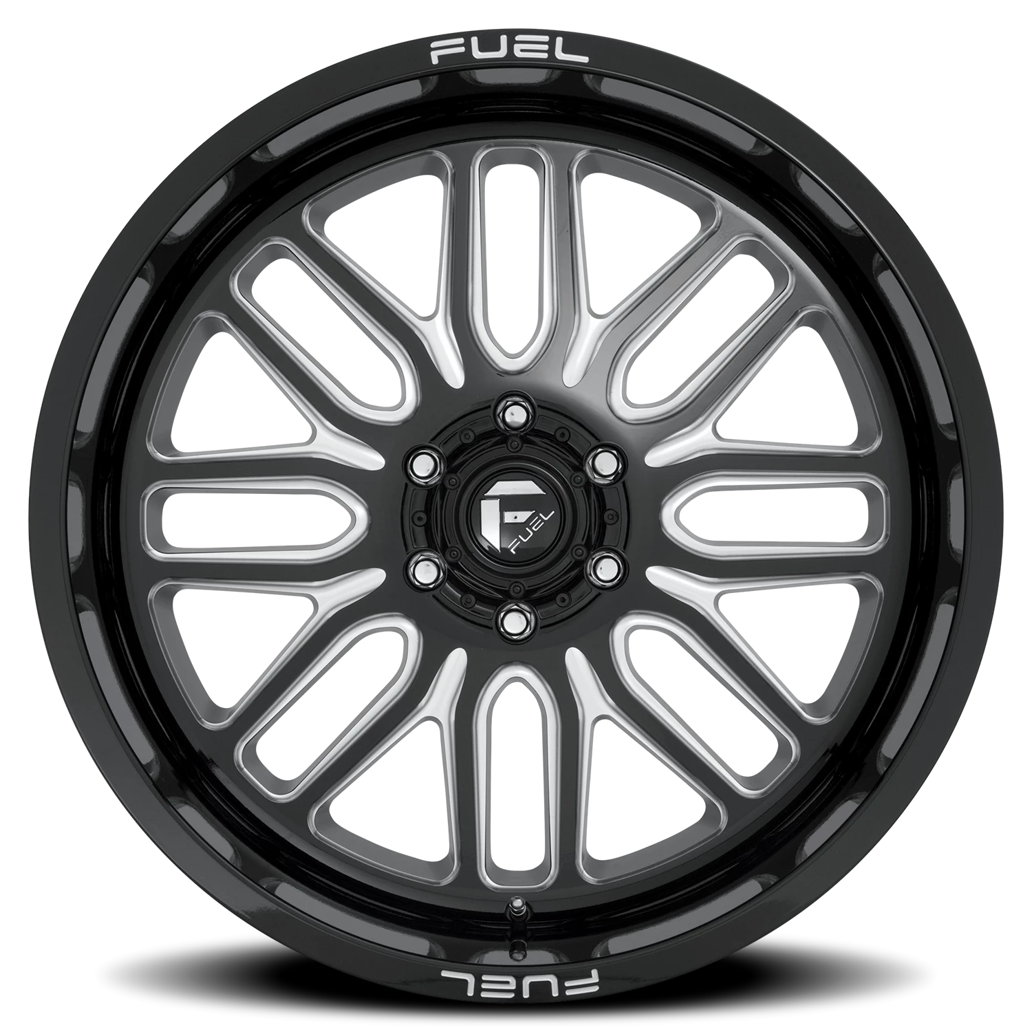 Fuel Ignite 20x10" 5x127mm 78.1mm CB -18mm Gloss Black Milled